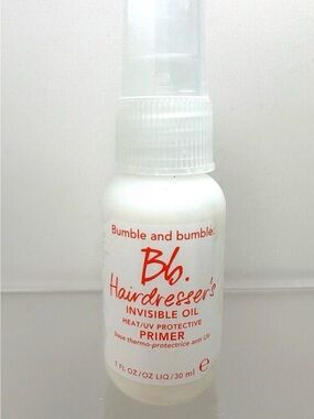Bumble and bumble White Primer Bottle with Orange Logo